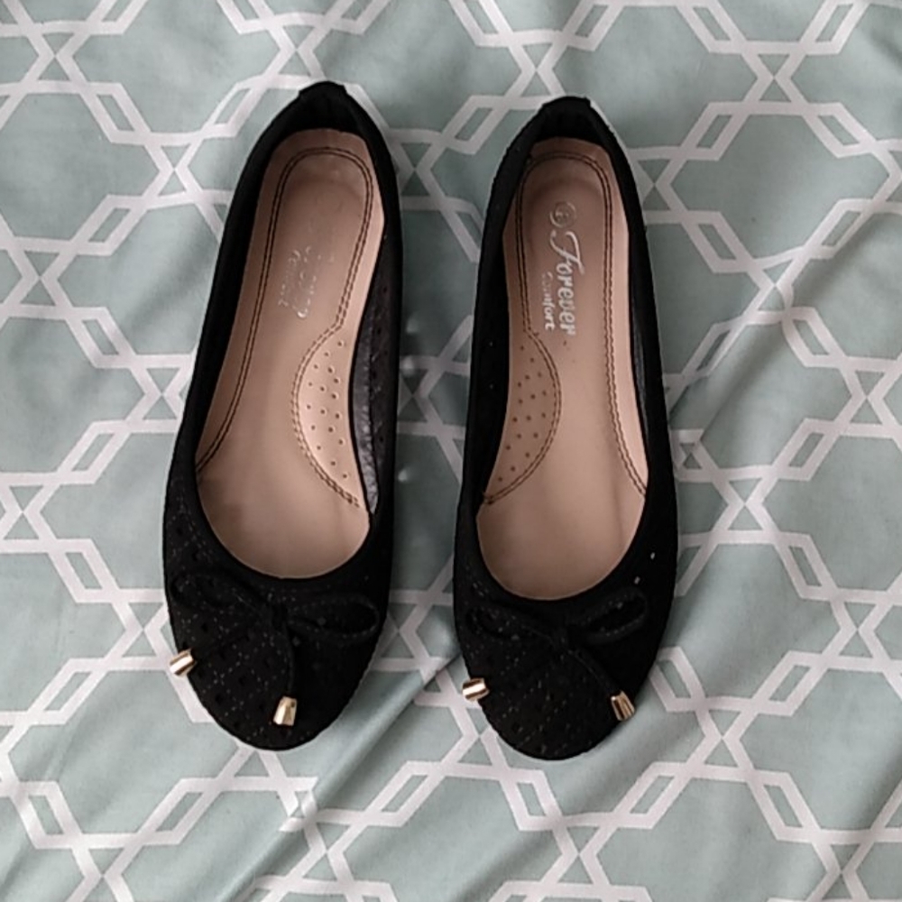 Black flats